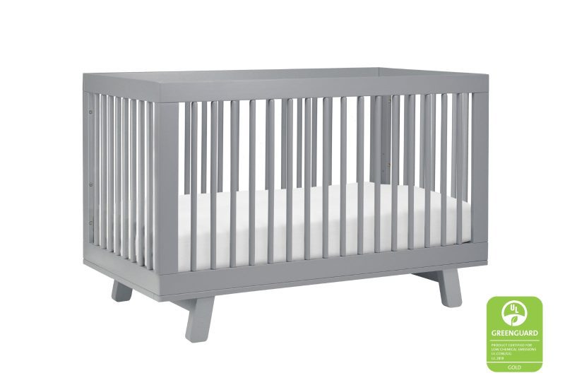 NB HudsonCrib Grey M4201G 2