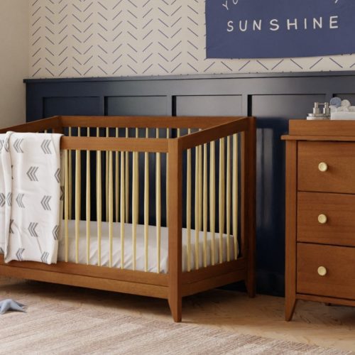 NB SproutCrib Chestnut Natural M10301CTN 1