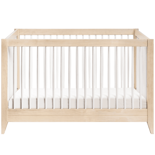 NB SproutCrib Natural White M10301NXW ACCORDION