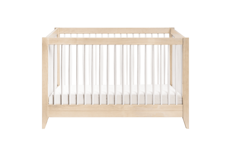 NB SproutCrib Natural White M10301NXW ACCORDION