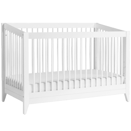 NB SproutCrib White M10301W ACCORDION